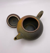 Bai Mu Quan's Handmade Ash Glazed Yellow Clay Shui Ping Tea Pot 160ml